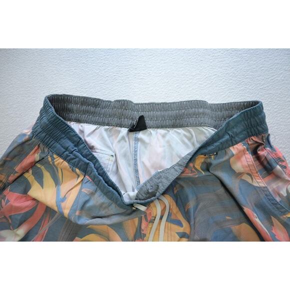 Hurley Board Shorts Floral Water Swim Trunks Surf Mens Size 32 - Picture 5 of 8